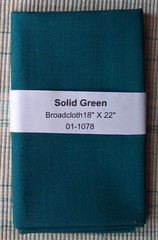 Fat Quarter – Solid Green Broadcloth