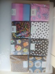 10 Pack – 100% Cotton Grey Fabric Fat Quarter 18” x 21”