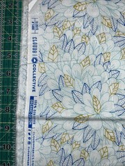 Cloud 9 Collective Lisa Congdon 1/2 Yard Flowers Organic Cotton Fabric