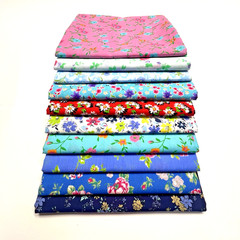 Cotton Floral Fabric Quilt Bundle # 36 / 1 Yard of Each Color / 10 yards for $15