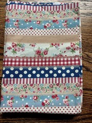Retro Cotton Patchwork Fabric 1 Yard
