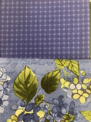 Annie’s Creative Quilters Fabric + Pattern Heavenly Hydrangeas Collect FQ081 New
