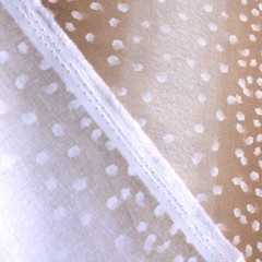 Deer Hide Stripe Cotton Fabric 40″ By The Yard