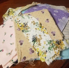 Quilting fabric – cottons, Lots Of Florals And Prints, Multicolored