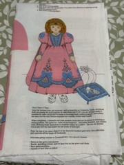 Vintage VIP Cranston Print Works Cut-and- Sew Cinderella Cloth Doll Fabric Panel