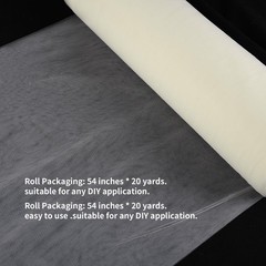 Ivory Tulle Fabric Roll 54 Inch x 20 Yards 60 Ft Bolt Spool Craft Decor