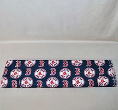 Boston Red Sox ~ Logo Pattern MLB Cotton Fabric 1/4 Yard 9” X 56”