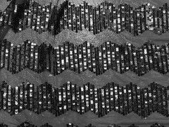 Black sequins Embroidered Lace fabric 50” Width 1 Yard