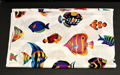 VIP Cranston Big Fish Aquarium Hawaii Fabric 6 Yards