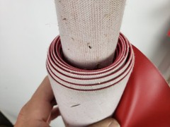 2x Red Crimson Vinyl 48″ Roll Fabric Waterproof PVC Faux Leather Marine