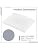 BENECREAT 39×78 Inch Fine Nylon Fabric, 250 Mesh White Mesh Filter Woven Net Pai