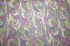 LARGE SWIRLS IN BLUE, GREEN, YELLOW AND PINK FROM HOFFNAM – 100% COTTON FABRIC