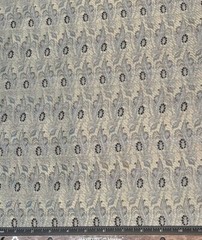 Gold/black/gray Satin Brocade Jacquard 100% Silk Fabric 44″ W, By Yard (JD-363)