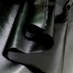 RARE HEAVY 3360D BALLISTIC NYLON WATERPROOF OUTDOOR MARINE FABRIC BLACK BY METER