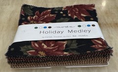 Moda Holiday Medley Kansas Troubles Charm Pack 42 5″ Squares Christmas OOP