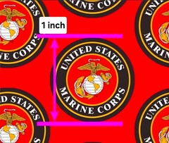 US Marine Corps FAUX LEATHER CRAFT SHEET 8 X 12″ 1078723 Camo SMOOTH TEXTURE
