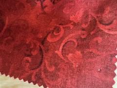 Junk Journal Fabric Lot Moda Grunge Christmas Red Green Scrap Quilting 16pc