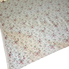 VTG Waverly Fairhaven Bright Floral Fabric 6.5 Sq Yards Cotton Cottage Shabby