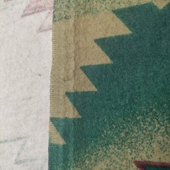 Cone Mills Chamois Flannel Fabric Southwestern Aztec Native Rare 59″ W x 72″ L