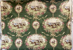 P. Kaufmann Fabric 56″W x 39.5″ Horse Racing Derby Race Cotton Toile Print (p5)