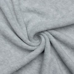 Heather Gray Solid Anti Pill Fleece Fabric – 60″ Wide – Sold by The Yard & Bolt