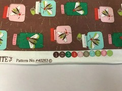 BIRCH 100% COTTON FABRIC – MOUSE CAMP COLLECTION : FIRE FLY : PRICE PER METRE