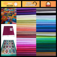 50pcs 10×10″ Multicolor Cotton Fabric Squares for Quilting & Sewing Crafts