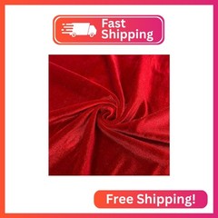 Valentina Textile Inc Stretch Velvet Fabric is 58/60″ inches Wide (1 Yard, Dark