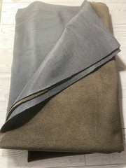 Chocolate Brown Ribbed Curduroy Fabric 35.5 x 56.5