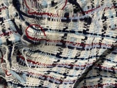 Authentic and rareThom Browne luxury dress Fabric Wool 63, angora 5%, Silk 17%,