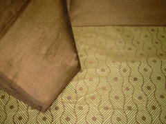 10 YDS 100% SILK VERVAIN TULLIUS GEOMETRIC DRAPERY UPHOLSTERY FABRIC FOR LESS