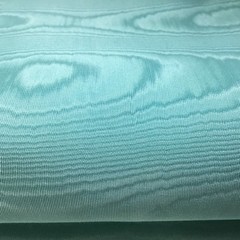 Moire’ Sewing fabric New 2 PCs Total 10 1/4 Yards By 50” Turquoise Taffeta