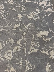 VTG Antique French Cherubs Damask Jacquard Interiors Fabric ~ Sage Olive Rare