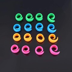 Miamay Thread Spool Savers Huggers Avoid Loose Ends 16 Pieces, multicolored