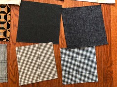 JAB, CHIVASSO, CHRISTIAN FISCHBACHER 20 pcs Mixed Lot Fabric Samples