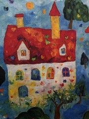 Retro Cotton Patchwork Fabric 1 Yard – Rainbow Village