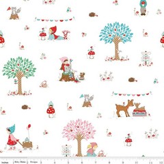 Whimsical Woodland 5″ x 5″ Squares, Riley Blake $3.99 Ships ANY Amount Of Fabric