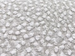 Donghia Textured Plain Weave Uphol Fabric- Pinch / White 7 yds DG-10350.010