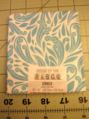 Design by the Piece Blue Fern-type Design Fat Quarter, FREE SHIPPING