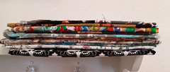 ANIMAL THEMED COTTON FABRIC SCRAPS DOG ELEPHANT WALRUS RACCOON LLAMA 1 LB 12 OZ