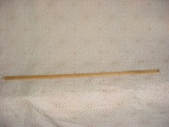 9-1/4Y Kravet 9533 Cream Gold Embroidered Linen Starburst Upholstery Fabric
