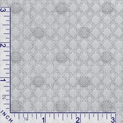 Grey Geometric Jacquard Fabric by Meter 58″ Wide Luxury Brocade Sewing Material