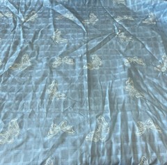 Spira E Pell Key West hand painted butterfly fabric Lilly Pullitzer 1.92 yd