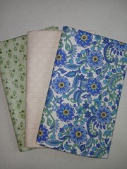 Lot of 3 yards Focus Light Dark for Fabric Cafe patterns FREE SHIP, cotton
