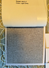 10 Interior Design Sofa Fabric Samples & 1 Two Pages Curtain Sample Book