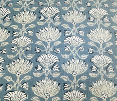 Pradesh Frame in Flint BTY Robert Allen 100% Cotton Slub Duck 54″ Wide