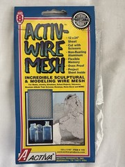 Metal wire mesh: Brass and Aluminum Mesh For Crafting, Fabric Art, etc.
