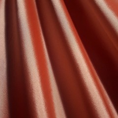 SALMON CORAL IVORY TAFFETA Fabric Two Tone plain shot polyester 58″ By The Yard