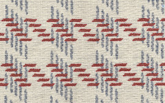 The Lawns Deconstructed Houndstooth Performance Fabric- Hounds Way Buff 1.90 yds
