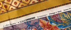 Robert Kaufman Fabric The Culture Club’s PASSAGE TO INDIA Gold Squares 24 x 44”
